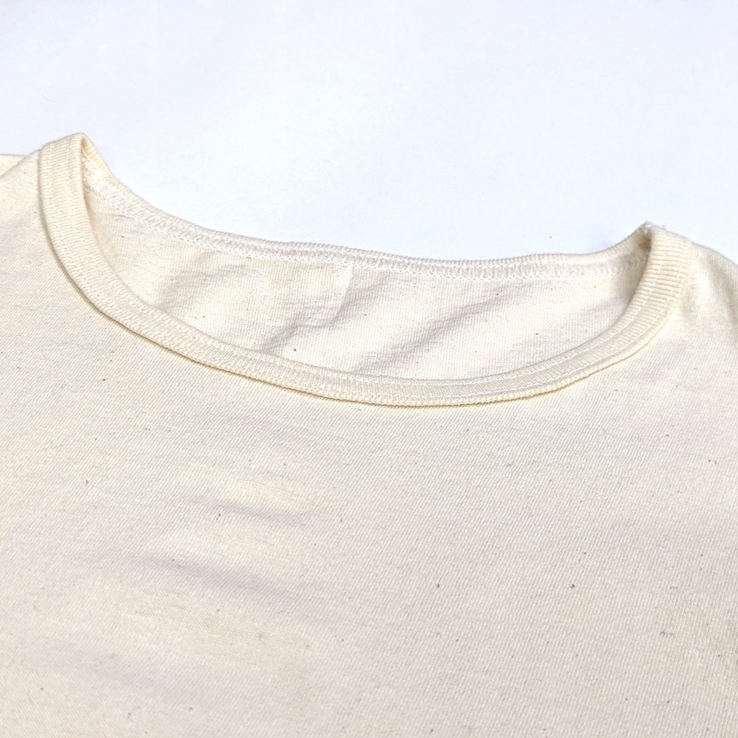 尾州小寸丸胴編み Ｔシャツ