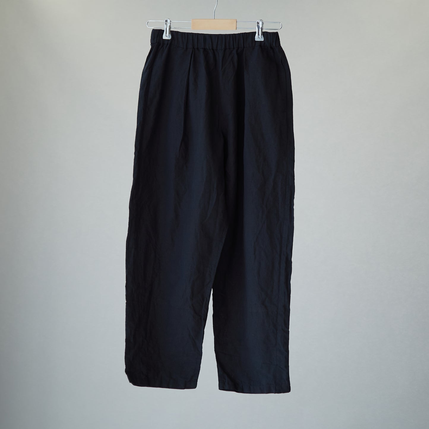 ＜OSOCU＞知多木綿 別注ヘンプコットン 黒染め バルーンパンツ 名古屋黒紋付染 hemp cotton balloon pants