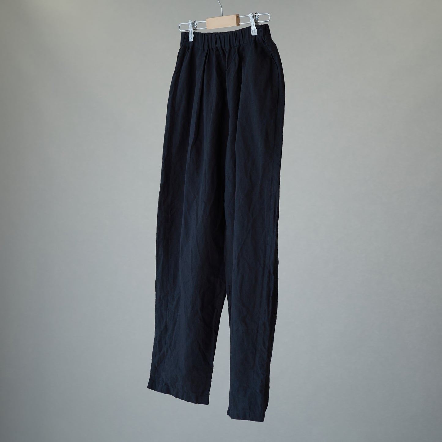 ＜OSOCU＞知多木綿 別注ヘンプコットン 黒染め バルーンパンツ 名古屋黒紋付染 hemp cotton balloon pants