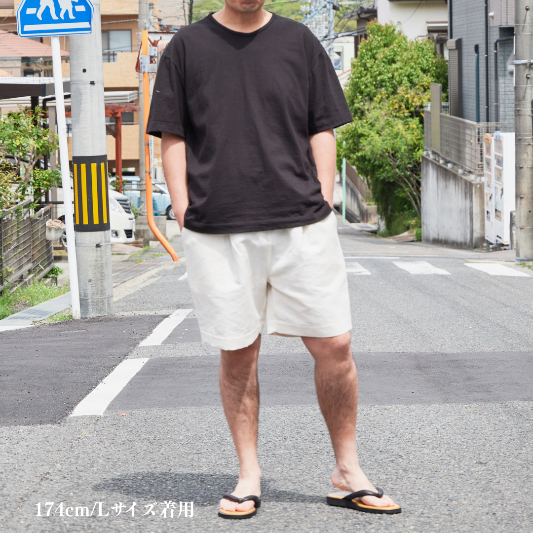 尾州小寸丸胴編み Ｔシャツ