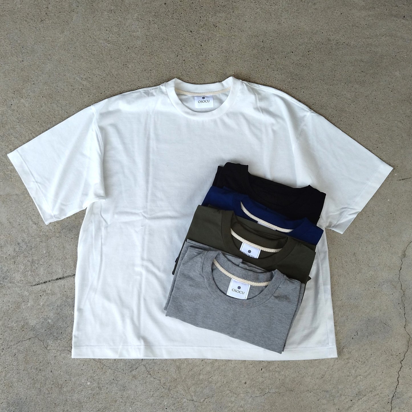 【OSOCU】名古屋クラフトTシャツ ビッグシルエット 半袖