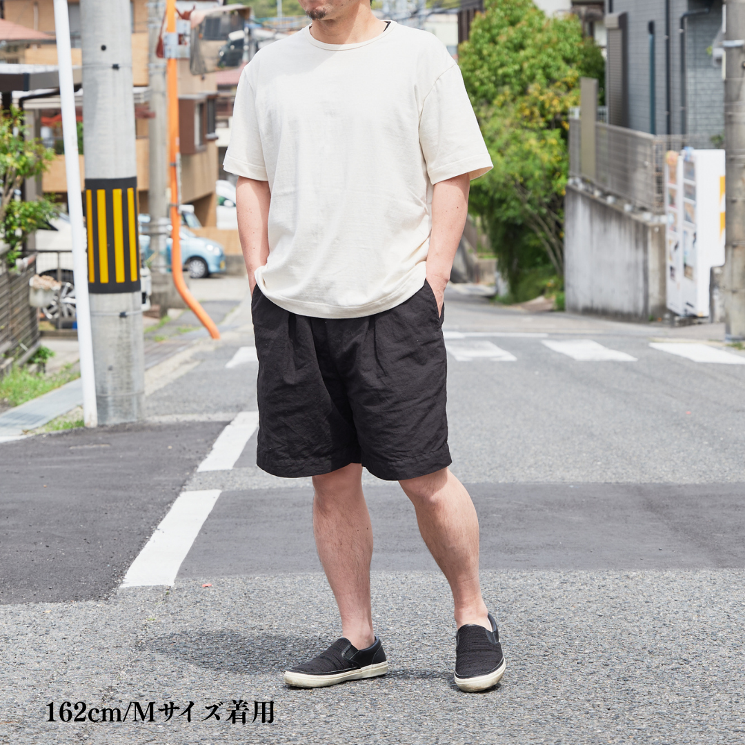 尾州小寸丸胴編み Ｔシャツ