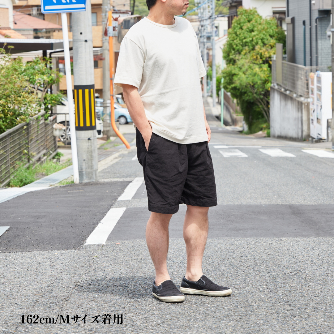尾州小寸丸胴編み Ｔシャツ